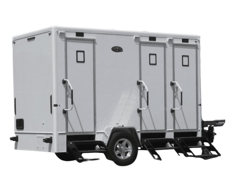 portable toilet trailer